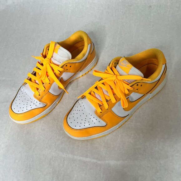 Nike Dunk Low laser Orange womens Sneakers Size 10 DD1503-800 noBox - Picture 2 of 8
